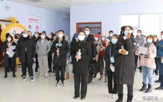 冬奥会非注册媒体采访团走进弘基农业